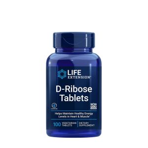 D-Ribose Tablets - 100 vegetarian tabs - Nuvalia