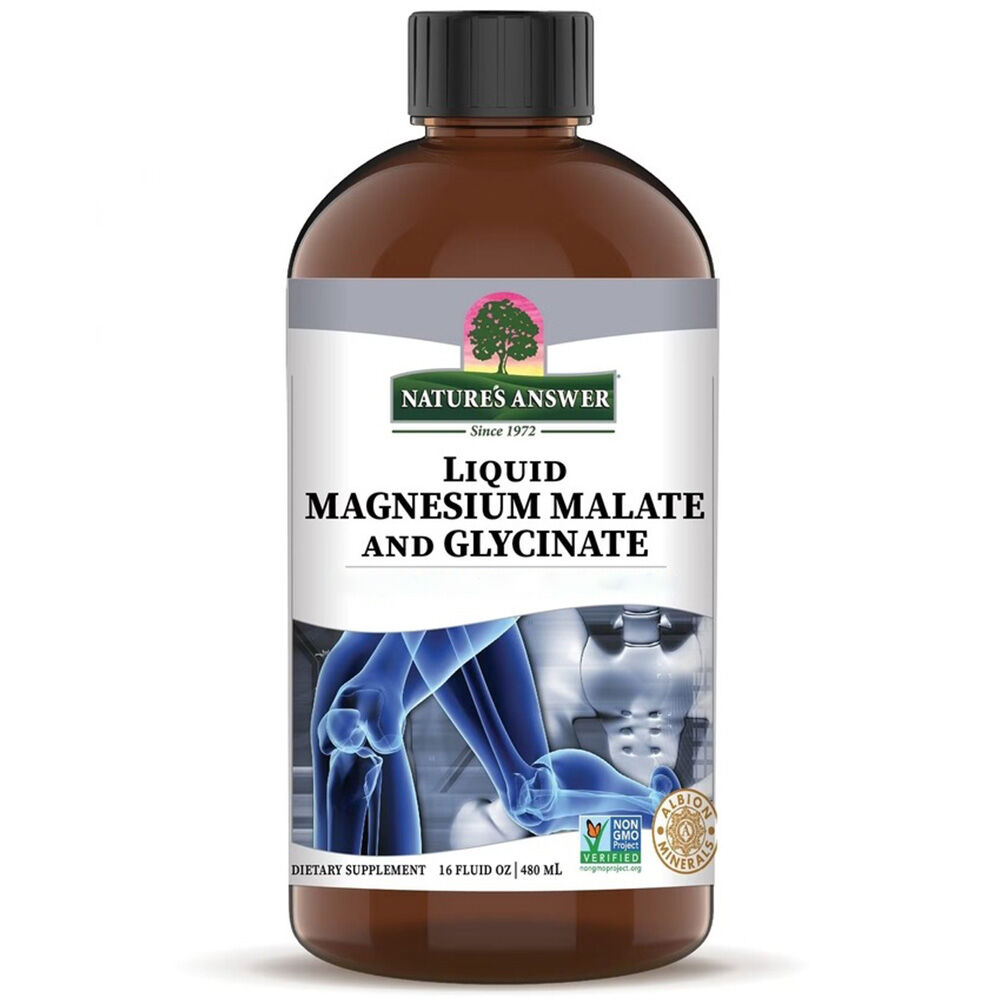 Liquid Magnesium Malate and Glycinate - 480 ml. – Obrázok 2