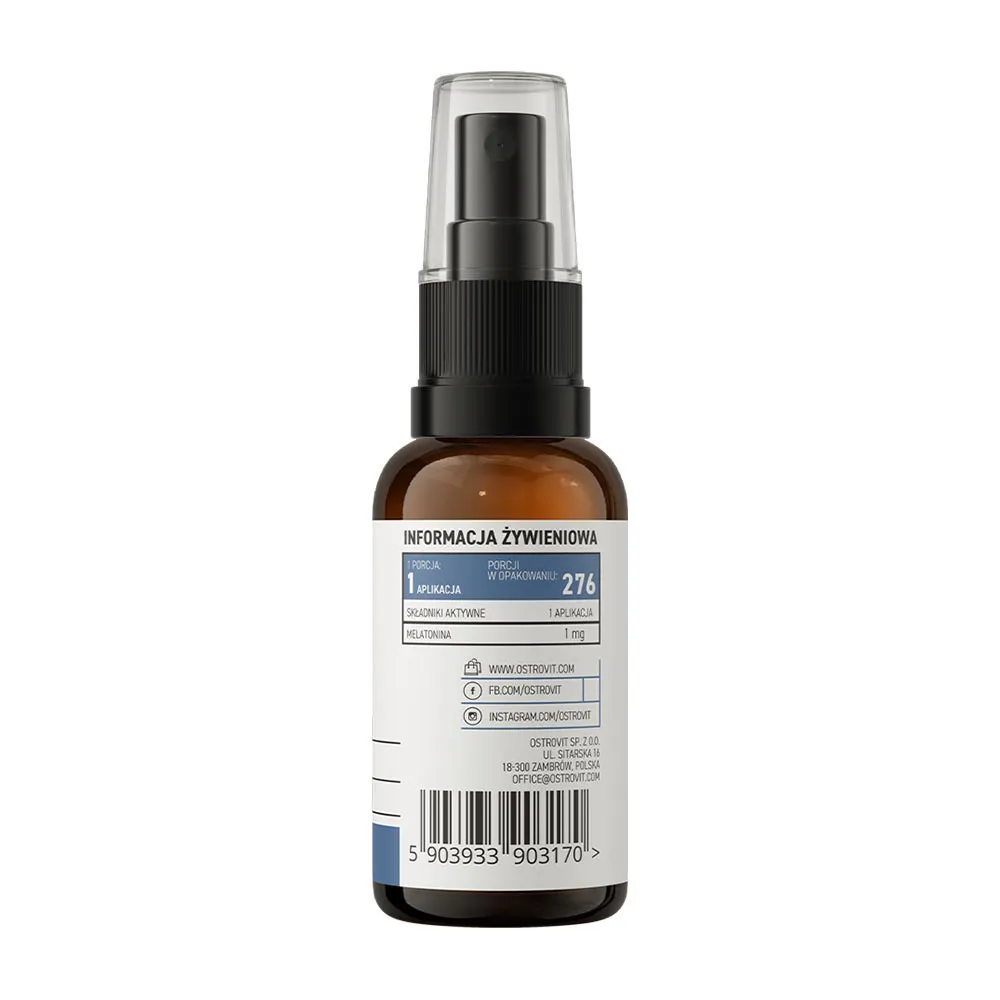 Ostrovit Pharma Melatonin spray (30 ml) – Obrázok 6