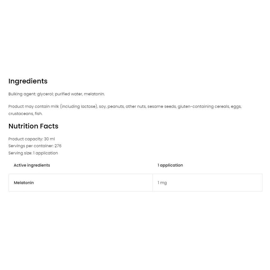 Ostrovit Pharma Melatonin spray (30 ml) – Obrázok 7