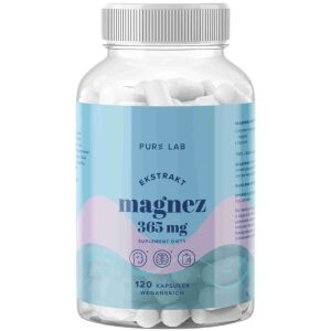 PURE LAB Magnesium 365 mg (120 caps.) - Nuvalia