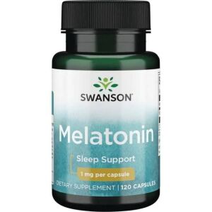 SWANSON Melatonina1mg 120 kaps - Viking Supplements