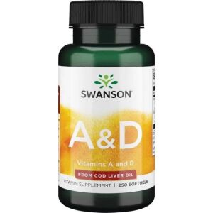 Vitamins A & D - 250 softgels - Nuvalia