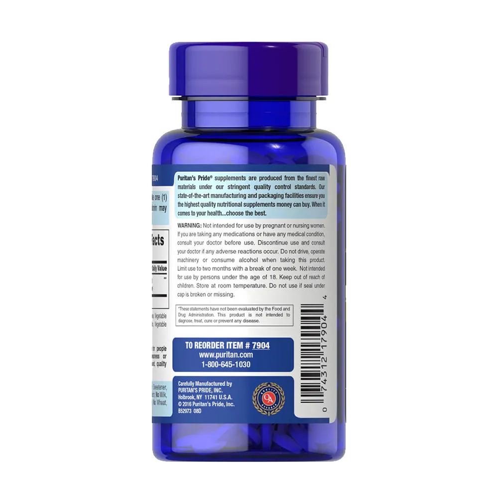 Puritans Pride Melatonin 3 mg (240 Tablets) – Obrázok 3