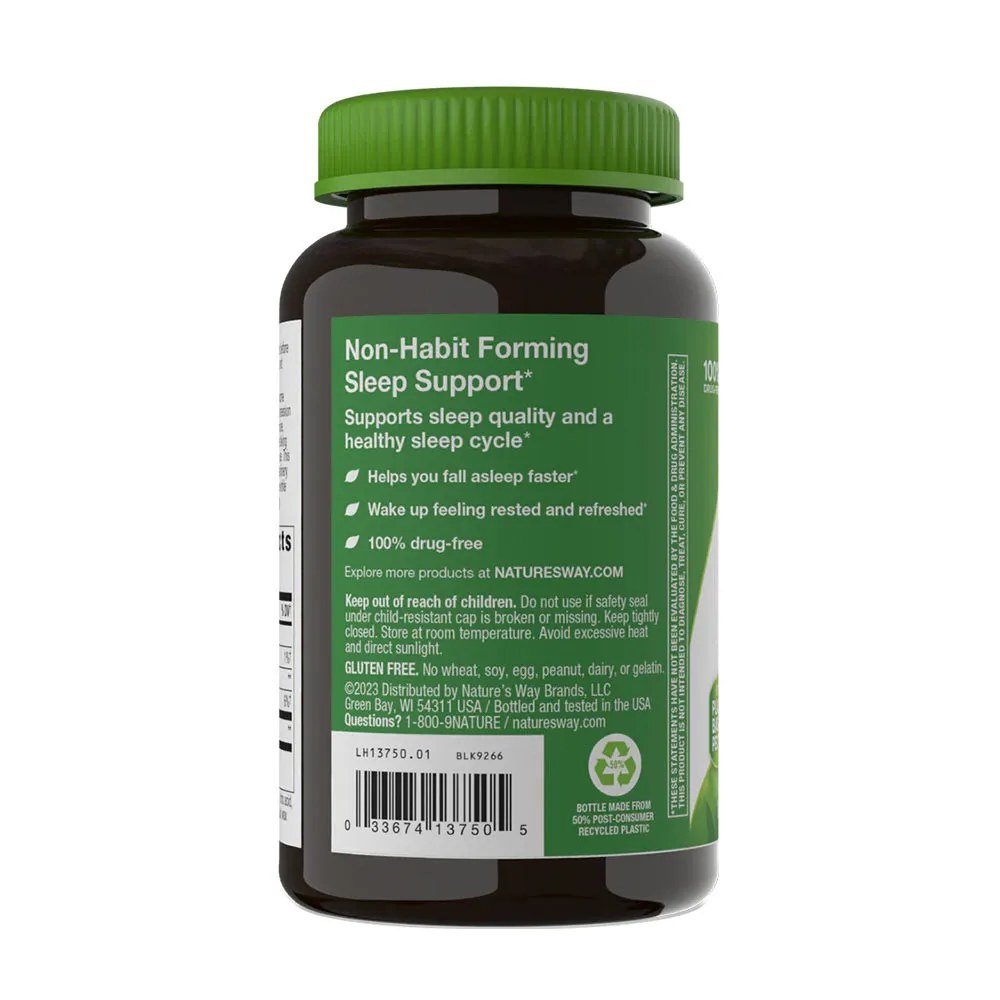 Natures Way Melatonin Gummies (120 gummies, Strawberry) – Obrázok 3