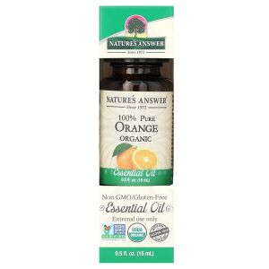 100% Pure Orange Essential Oil - 15 ml. - Viking Supplements