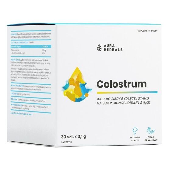 AURA HERBALS Kolostrum 1000 mg