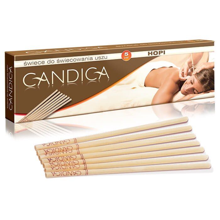 AURA HERBALS HOPI ear candles (5 pairs) - Viking Supplements