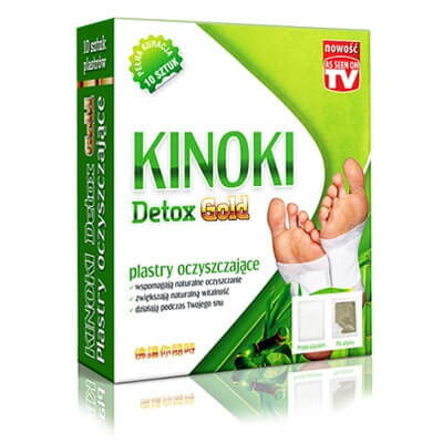 AURA HERBALS KINOKI Detox Gold čistiace náplasti (10 ks.) - Viking Supplements