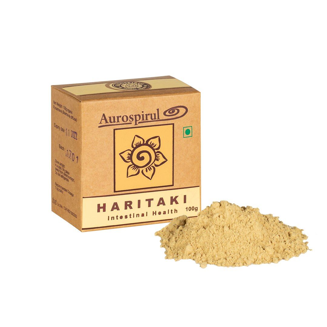 AUROSPIRUL Prášok z haritaki (100 g / 3
