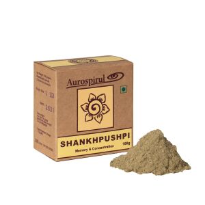 AUROSPIRUL Shankapushpi prášok (100 g / 3