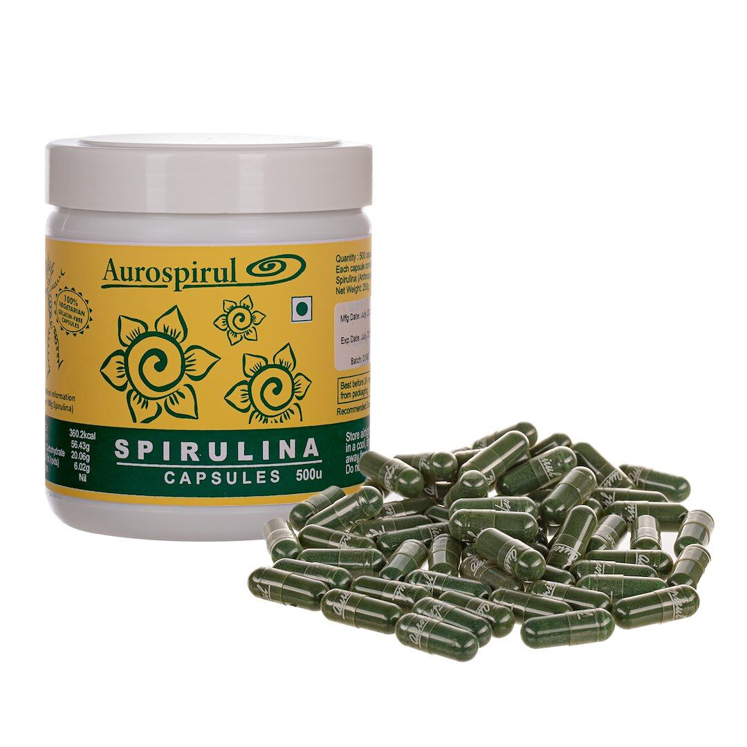 AUROSPIRUL Spirulina (500 kapsúl) – Viking Supplements