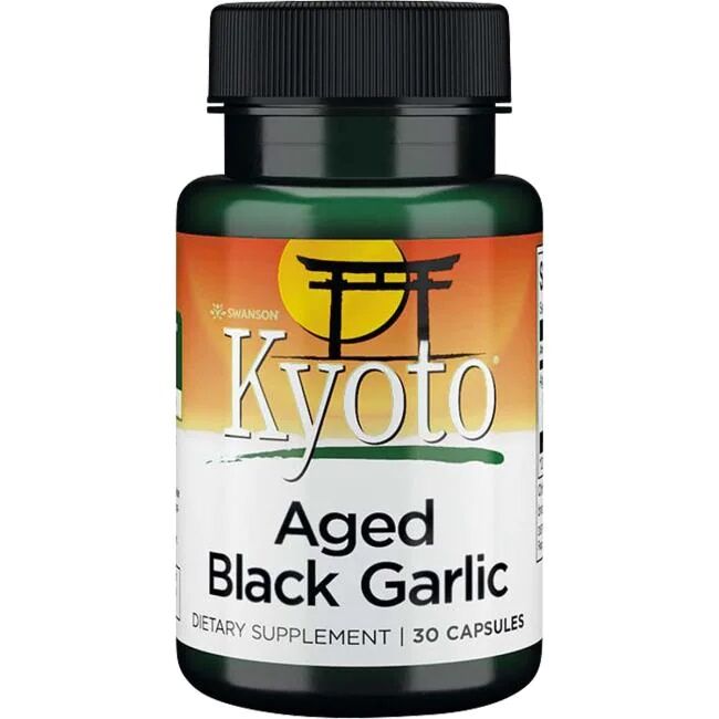 Swanson - Aged Black Garlic - 30 caps