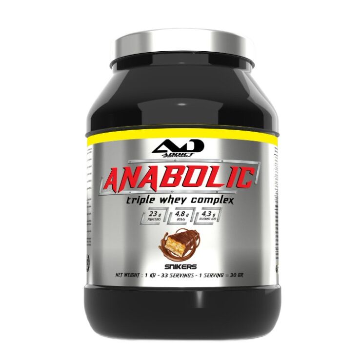 Addict Sport Nutrition - Anabolisk Tredobbelt Valleprotein-Kompleks