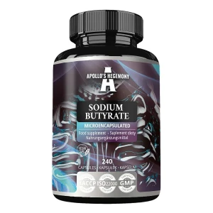 Apollo's Hegemony – mikroenkapsulovaný butyrát sodný – 240 vcaps – Viking Supplements