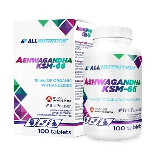 Ashwagandha KSM-66 100 tabletter