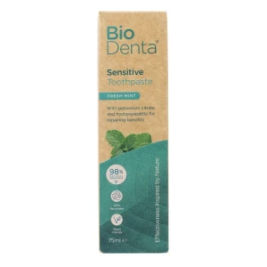 BECONFIDENT BioDenta Zubná pasta pre citlivé zuby s príchuťou čerstvej mäty (75 ml) – Viking Supplements