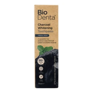 BECONFIDENT BioDenta bieliaca zubná pasta s aktívnym uhlím s príchuťou sviežej mäty (75 ml) – Viking Supplements