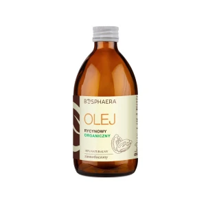 BOSPHAERA Organický ricínový olej (500 ml) - Viking Supplements