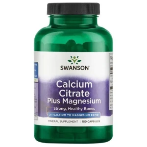 Citrát vápnika s prídavkom horčíka – 150 kapsúl – Viking Supplements