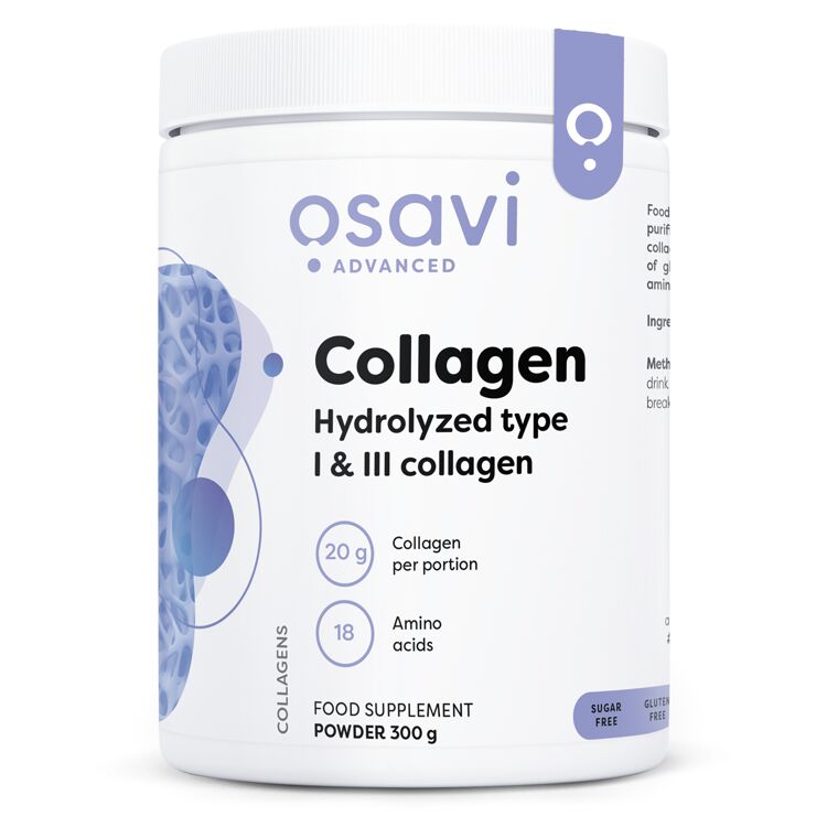 Osavi - Collagen Hydrolysed Type I & III, Unflavoured - 300g