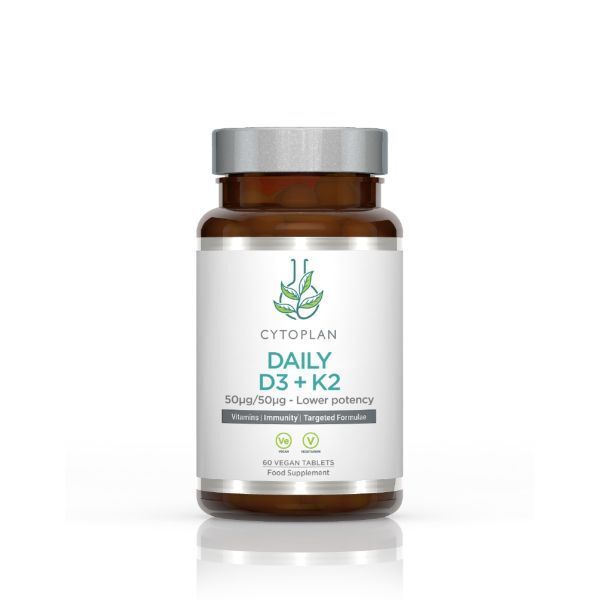 Daily D3 + K2 - 60 vegan tabs - Viking Supplements