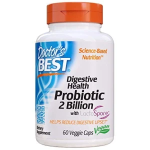 Probiotikum pre zdravie tráviaceho traktu 2 miliardy s LactoSpore – 60 kapsúl – Viking Supplements