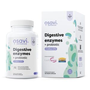 Digestive enzymes + probiotic - 120 vegan caps - Viking Supplements
