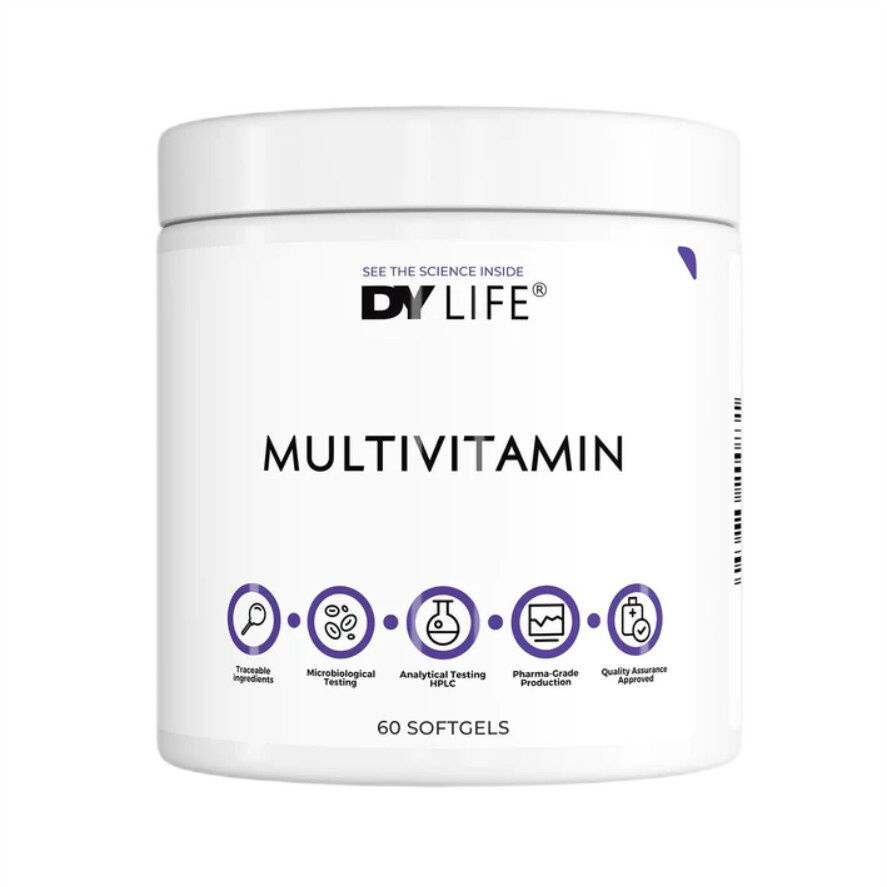 Dorian Yates – DY LIFE Multivitamín – 60 mäkkých kapsúl – Viking Supplements