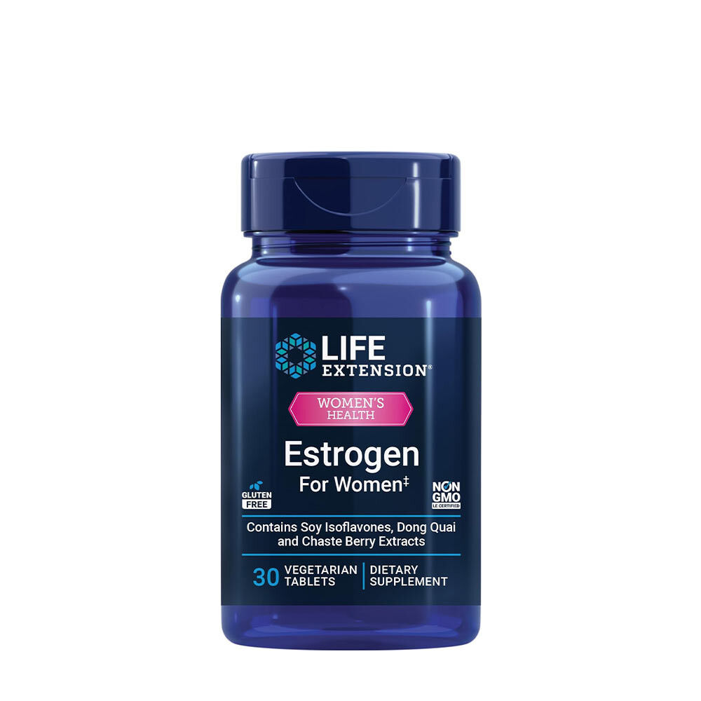 Estrogén pre ženy – 30 vegetariánskych tabliet – Viking Supplements