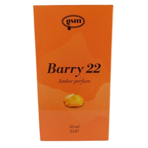 Pánsky parfum GSM MUMIO Amber BARRY 22 (50 ml) - Viking Supplements