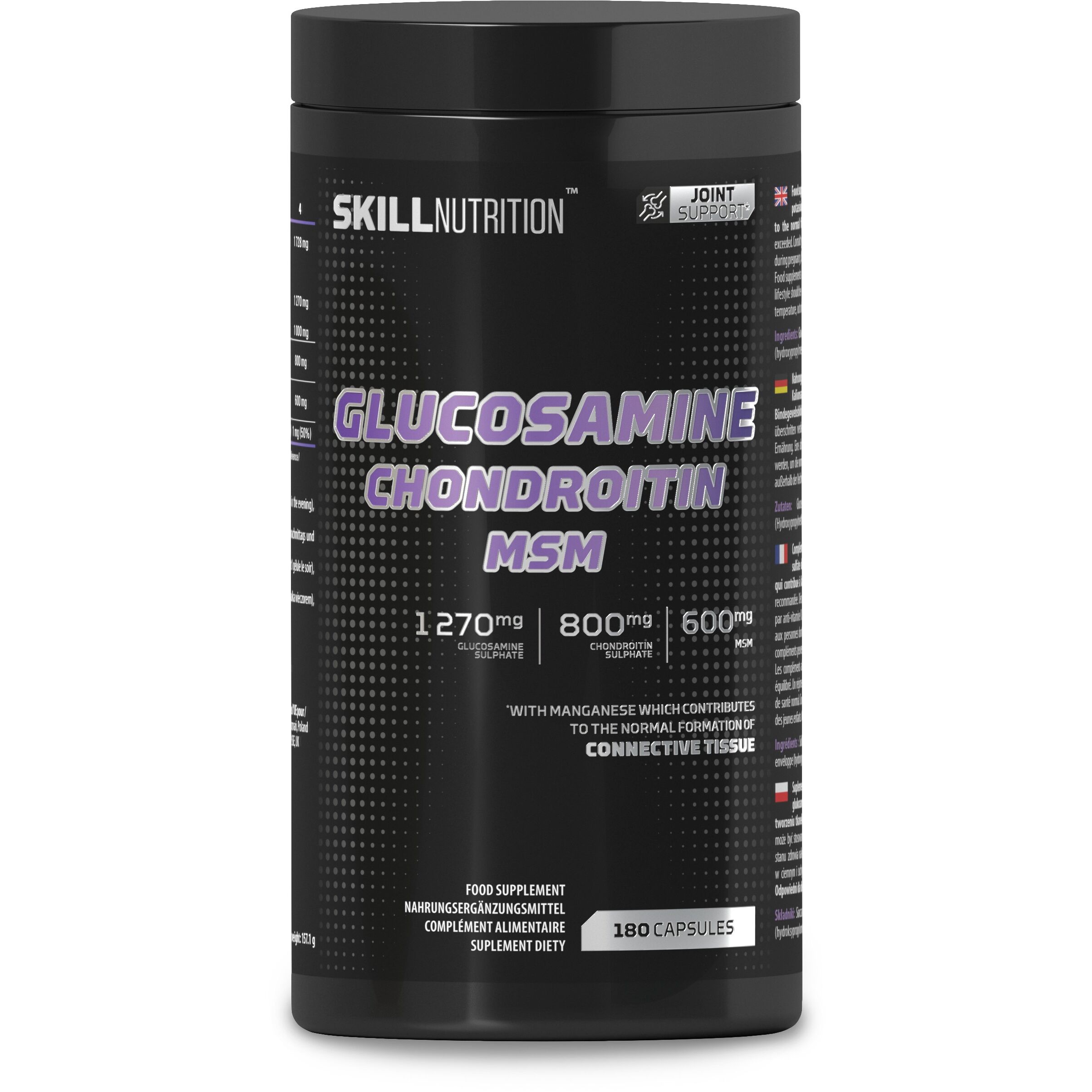 Glukózamín, chondroitín, MSM – 180 kapsúl – Viking Supplements