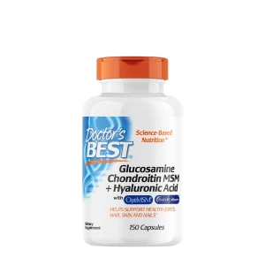 Glukózamín, chondroitín, MSM + kyselina hyalurónová – 150 kapsúl – Viking Supplements