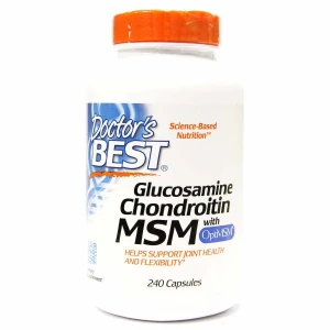 Glukózamín, chondroitín a MSM s OptiMSM – 240 kapsúl – Viking Supplements