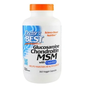Glukózamín, chondroitín a MSM s OptiMSM – 360 kapsúl – Viking Supplements