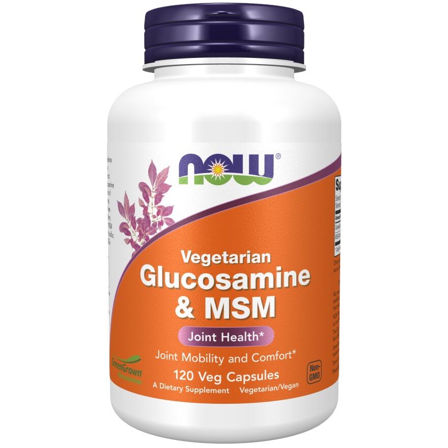 Glukózamín a MSM – vegetariánska verzia – 120 vegetariánskych kapsúl – Viking Supplements