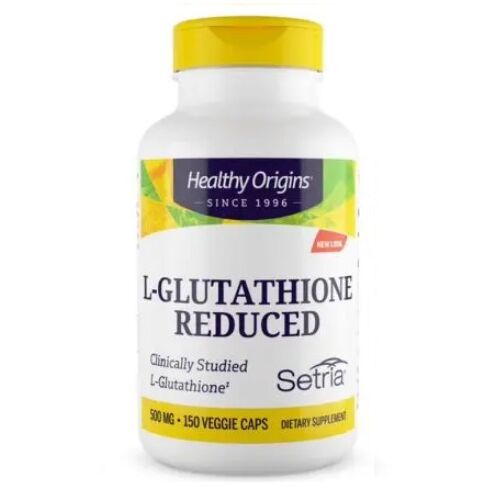 HEALTHY ORIGINS L-glutathione reduced (150 caps) - Viking Supplements