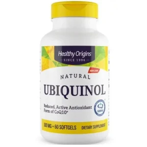 HEALTHY ORIGINS Prírodný ubichinol 100 mg (60 kapsúl) – Viking Supplements