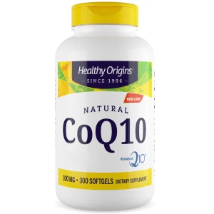 Healthy Origins CoQ10 100 mg, 300 mäkkých kapsúl – Viking Supplements