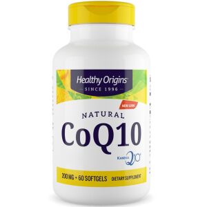 Healthy Origins CoQ10 200 mg, 60 mäkkých kapsúl – Viking Supplements