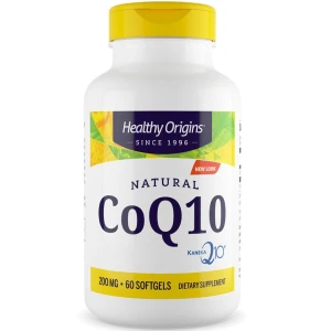 Healthy Origins CoQ10 200 mg, 60 mäkkých kapsúl – Viking Supplements
