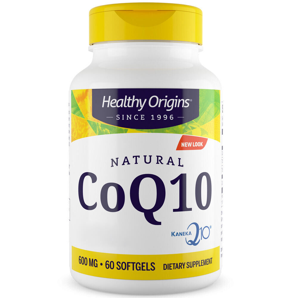 Healthy Origins CoQ10 600 mg, 60 mäkkých kapsúl – Viking Supplements
