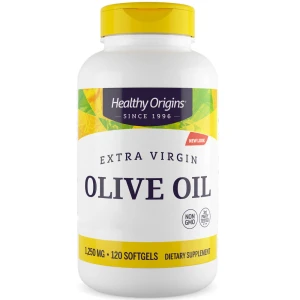 Healthy Origins Olivový olej 1 250 mg, 120 mäkkých kapsúl – Viking Supplements