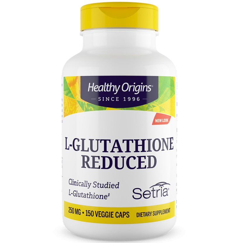 Healthy Origins Setria – redukovaný L-glutatión 250 mg, 150 kapsúl – Viking Supplements