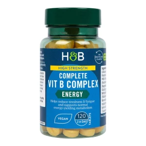 Kompletný komplex vitamínov B s vysokou účinnosťou – 120 tabliet – Viking Supplements
