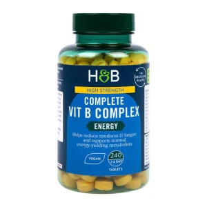 Kompletný komplex vitamínov B s vysokou koncentráciou – 240 tabliet – Viking Supplements