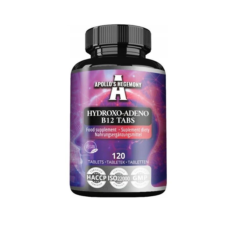 Hydroxo-Adeno B12 – 120 tabliet – Viking Supplements