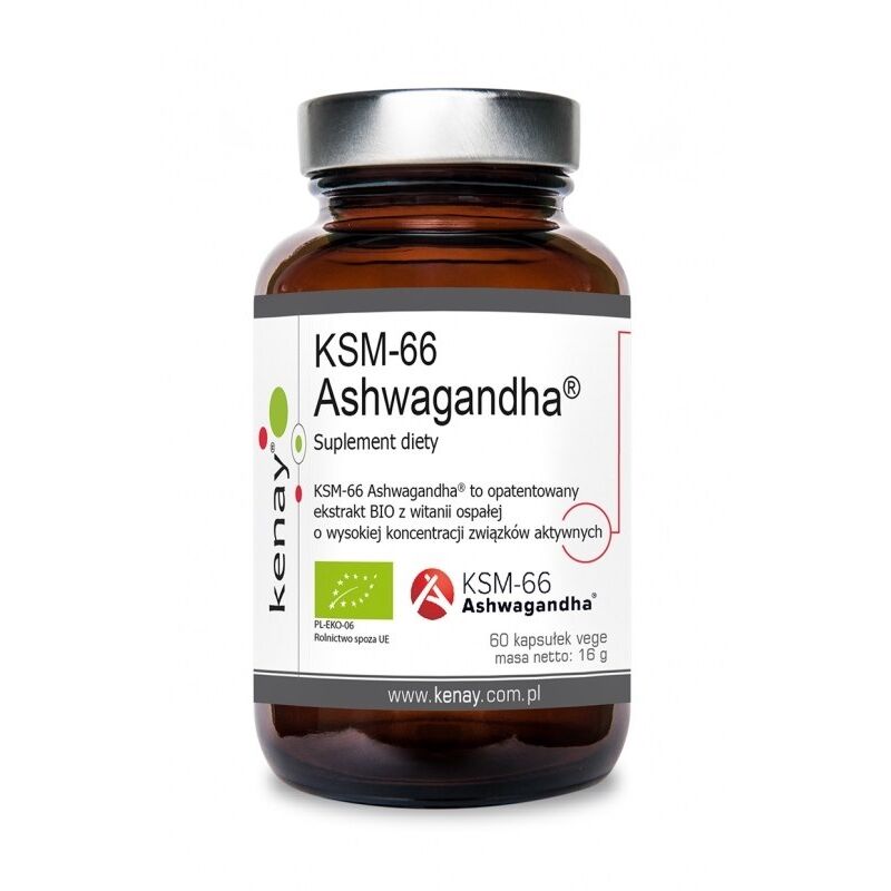 KENAY Ashwagandha KSM-66 (60 kapsler)