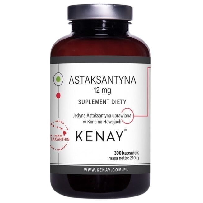 KENAY Astaxantín 12 mg (300 kapsúl) – Viking Supplements