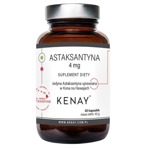 KENAY Astaxantín 4 mg (60 kapsúl) – Viking Supplements